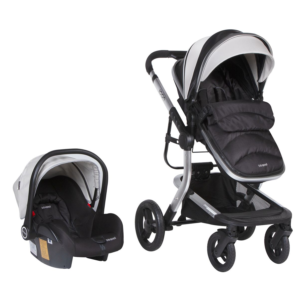BBQOOL - Coche Travel System Icon Grey