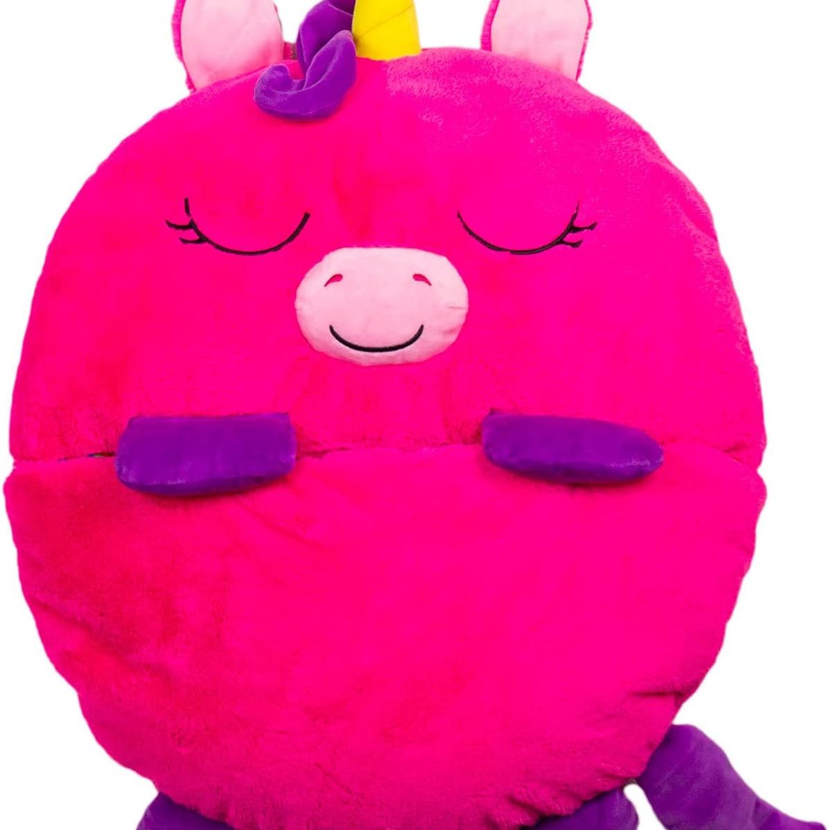 GENERICO - Saco de dormir con almohada acogedor cómodo talla s 135x50