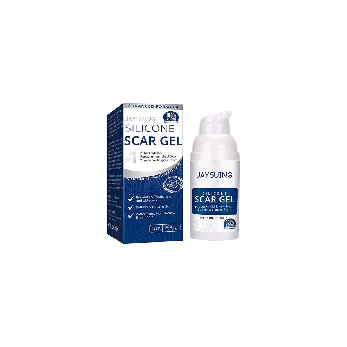 GENERICO - Gel de Silicona para Cicatrices y Estrías 30gr