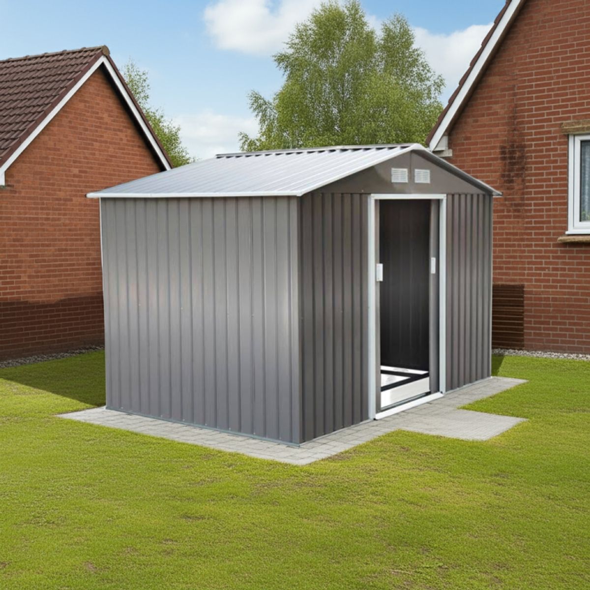 IGPRO - Bodega de Jardín Igpro 11.08 m2 GRIS