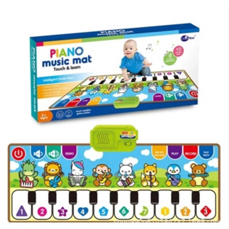 GENERICO - Alfombra Piano Teclado Musical niños Bebes unisex