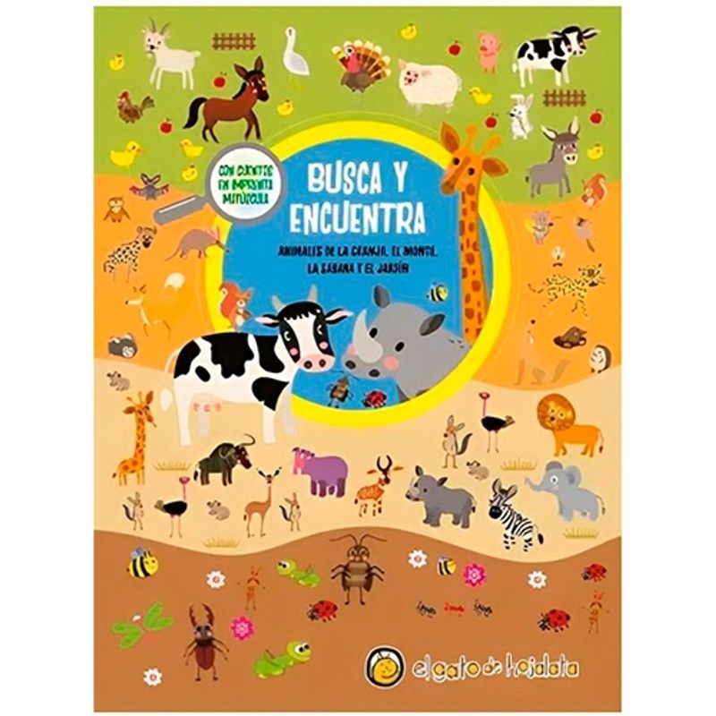 EL GATO DE HOJALATA - Animales De La Granja. Busca Y Encuentra
