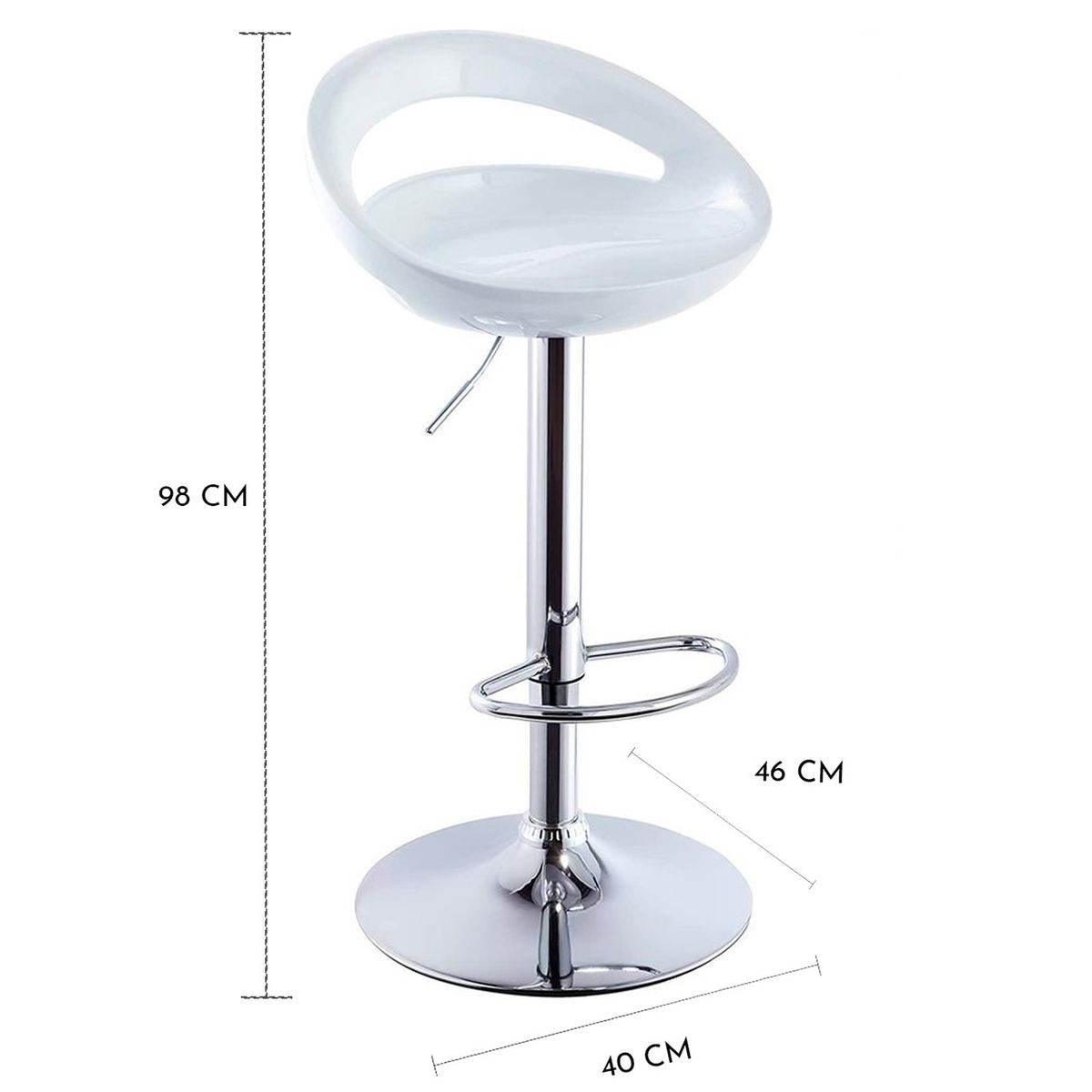 NOVAHUS - PACK 2 PISOS DE BAR PORTO ALEGRE BLANCO