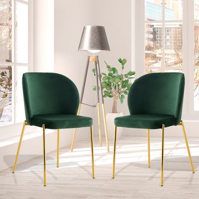 Imagen 2 del producto Pack 2 Sillas de Comedor Cartagena Verde