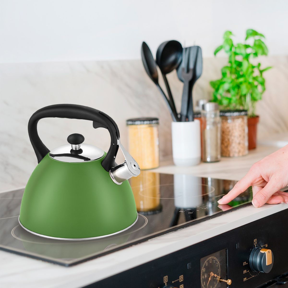 HAUSROLAND - TETERA ACERO INOXIDABLE 3 LT