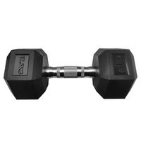 Mancuerna Hexagonal 12.5 Kg Negro