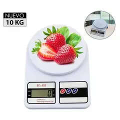GENERICO - Balanza Pesa Digital Cocina Incluye Pilas