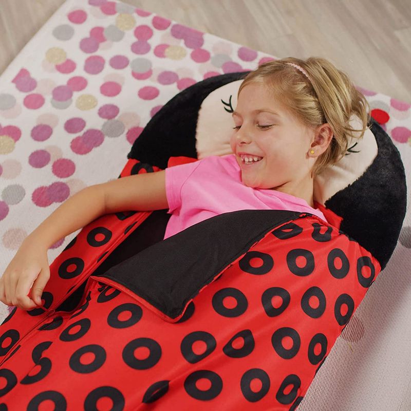 GENERICO - Saco de dormir con almohada acogedor cómodo talla S,  ROJO