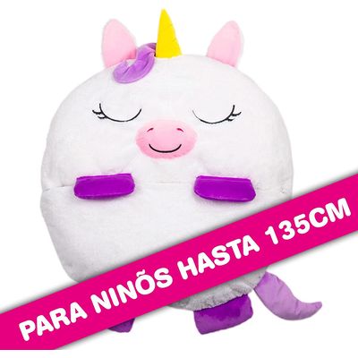 Imagen 2 del producto Saco de dormir con almohada acogedor cómodo talla S, BLANCO