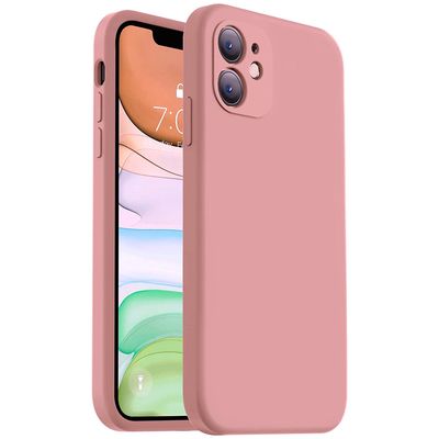 Generico Carcasa Compatible Con Iphone 11 Goma Color Rosado