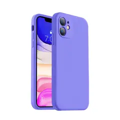 JOIGO - Carcasa Para iPhone 11 Goma Color Lila