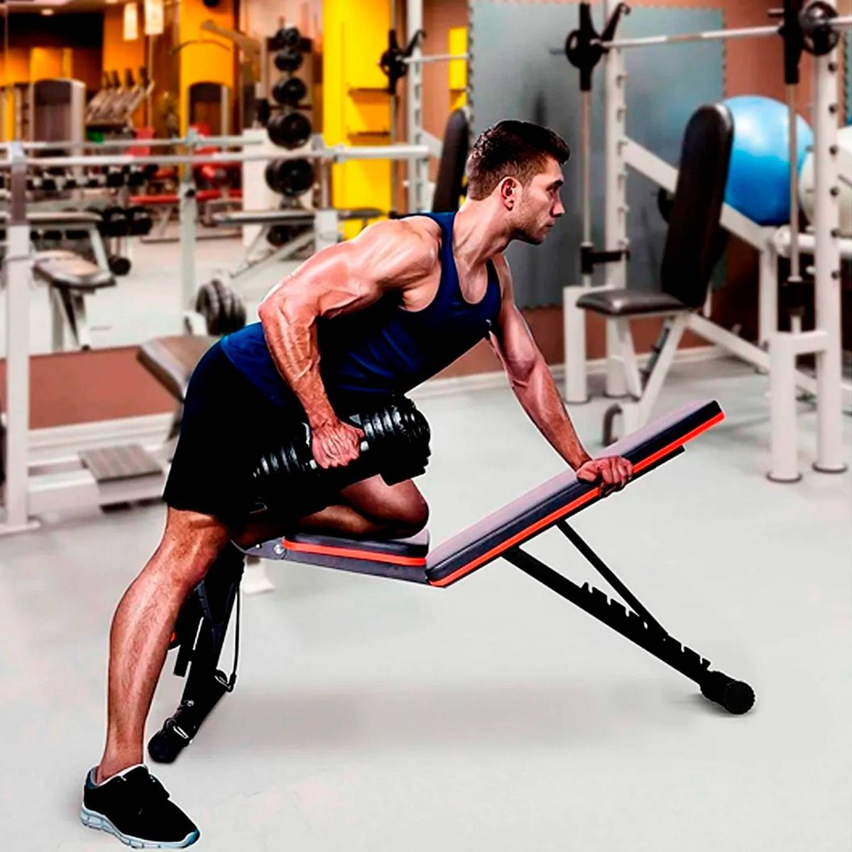 ATLETIS - Banco Multifuncional Para Entrenamiento