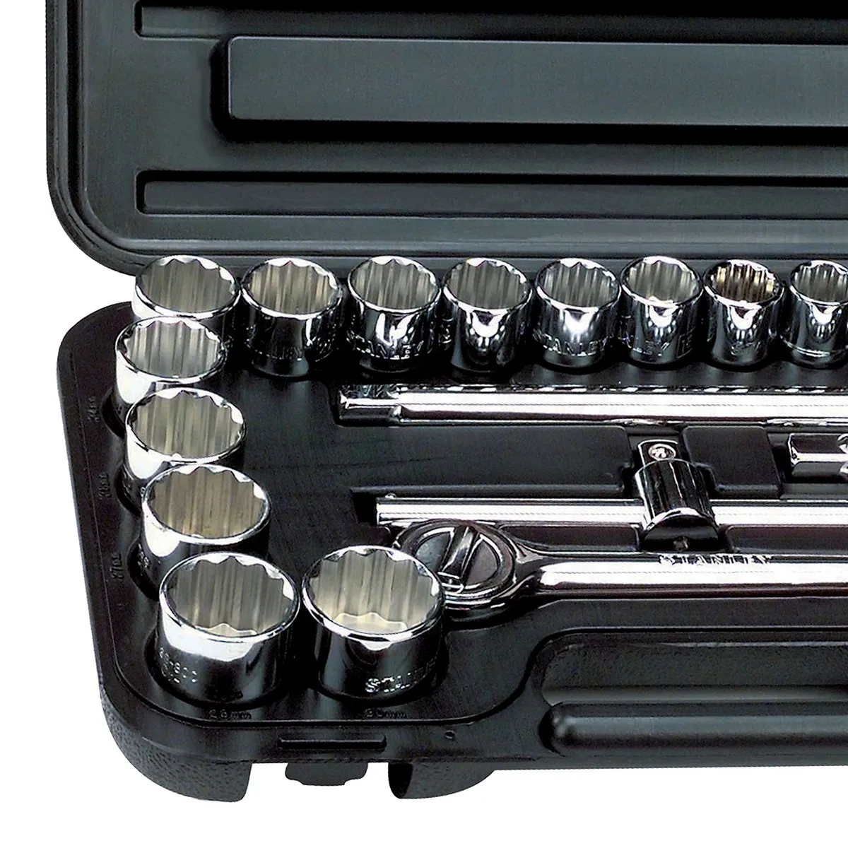 STANLEY - Juego de dados 23pzs mando 1/2" STANLEY