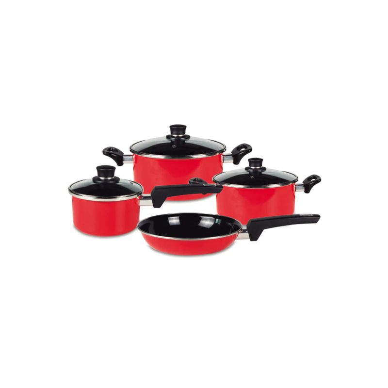 DORAL - Set De Bateria 7 Piezas Napoles Acero Inoxidable Doral Acero DORAL