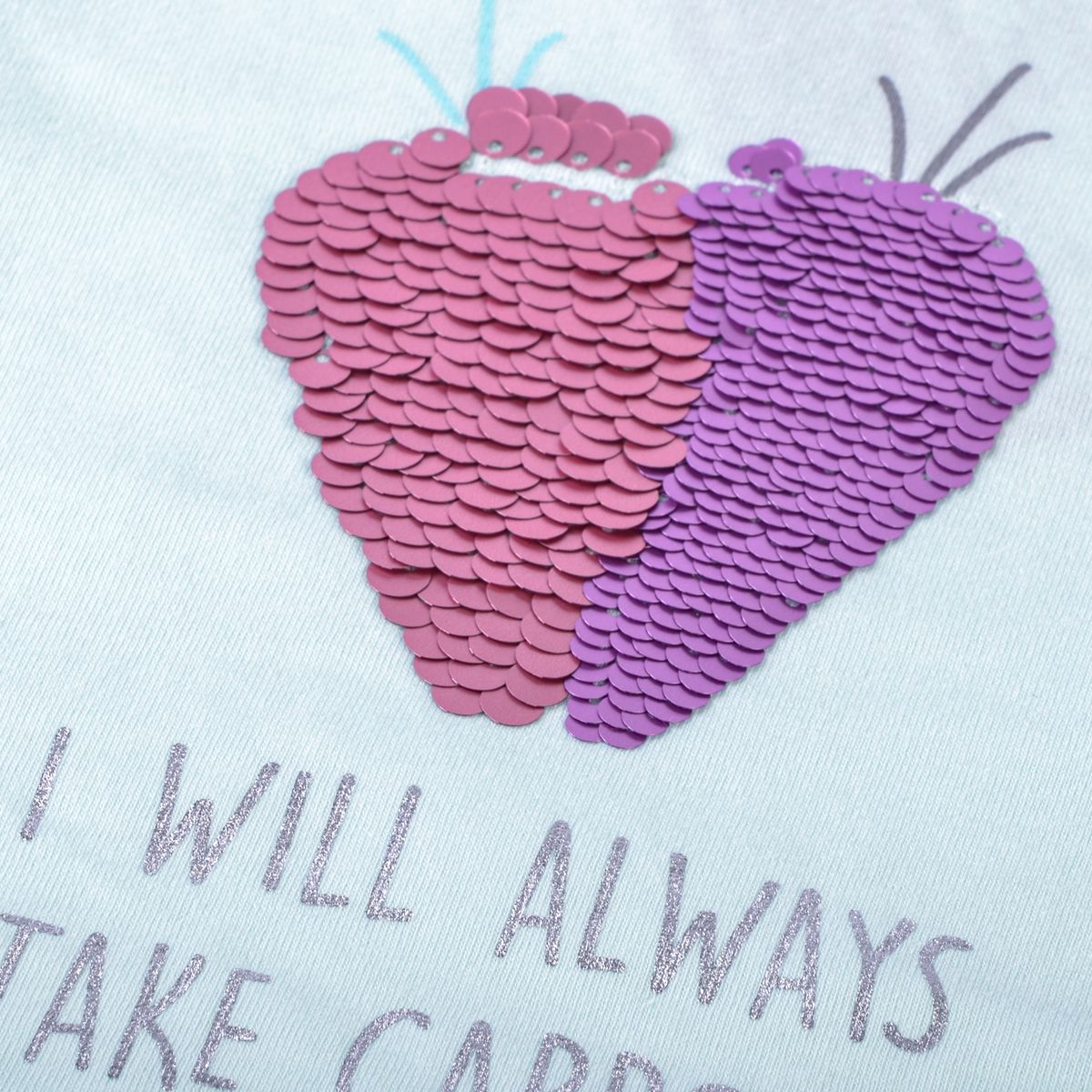 PILLIN - Polera Manga Larga Niña Menta Pillin PILLIN