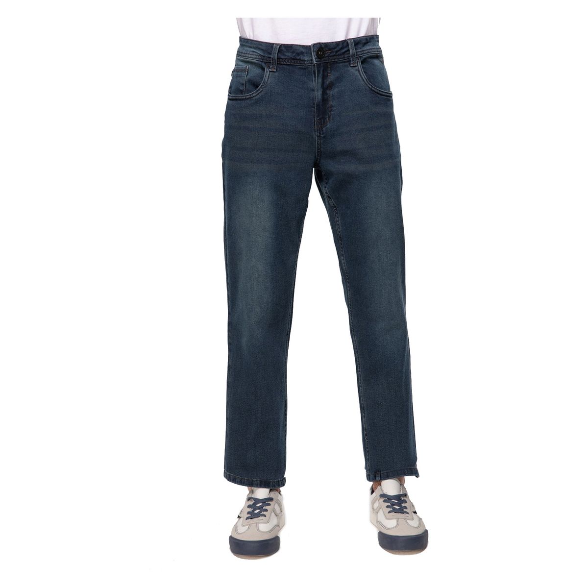 FASHION'S PARK - Jeans Straight 605 Azul Oscuro Fashion's Park