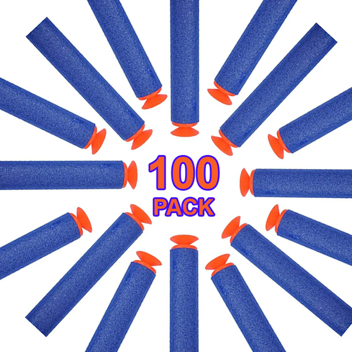 GENERICO - Dardos Nerf 100 Unidades