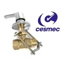 GENERICO - Llave De Paso Para Gas Encimera Con Certificación Sec