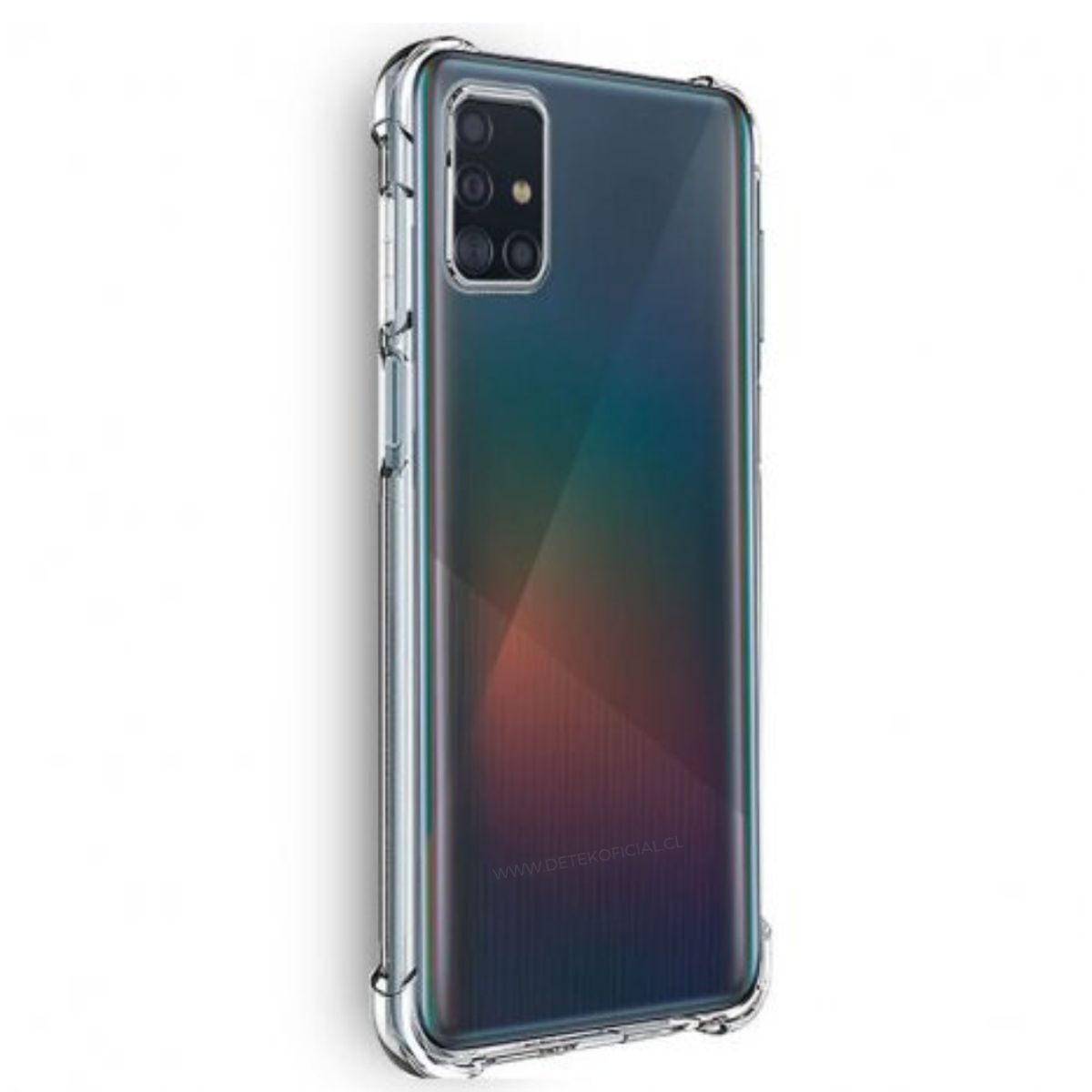 GENERICO - Carcasa Transparente Reforzada Para Samsung A71