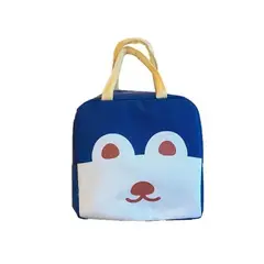 GENERICO - Bolso Lonchera Térmica 23x21cm color azul