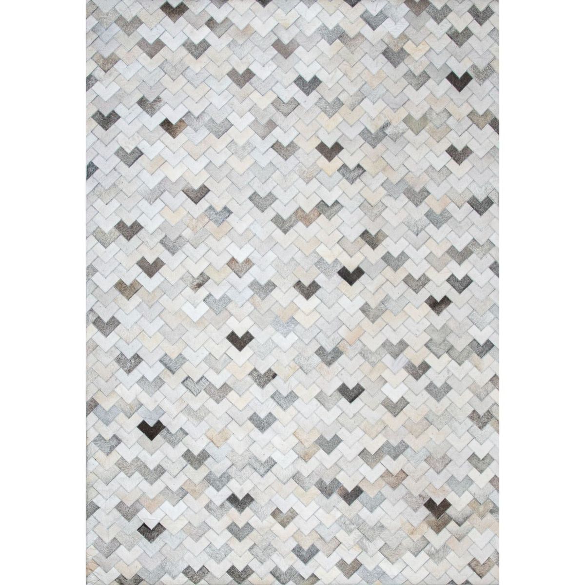 BAZHARS - ALFOMBRA BAZHARS 140X200 CM PATCH CUERO ANSA F9