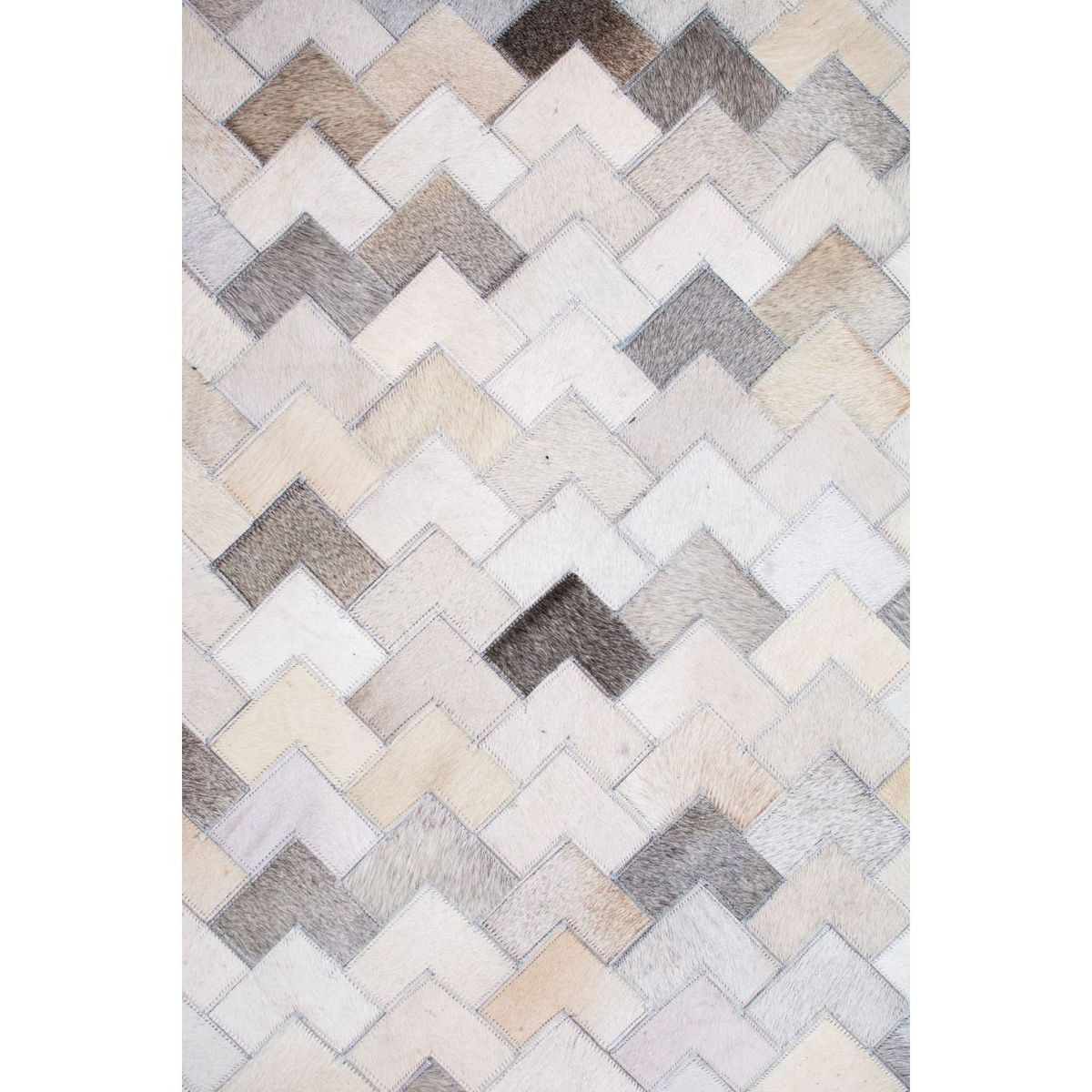 BAZHARS - ALFOMBRA BAZHARS 160X230 CM PATCH CUERO ANSA F9