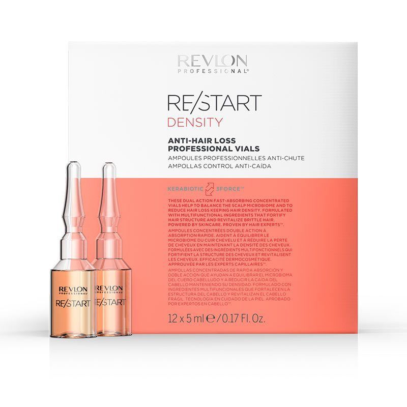 REVLON - Ampollas Volumen Control Anti Caída Revlon Re Start 5Ml unidad