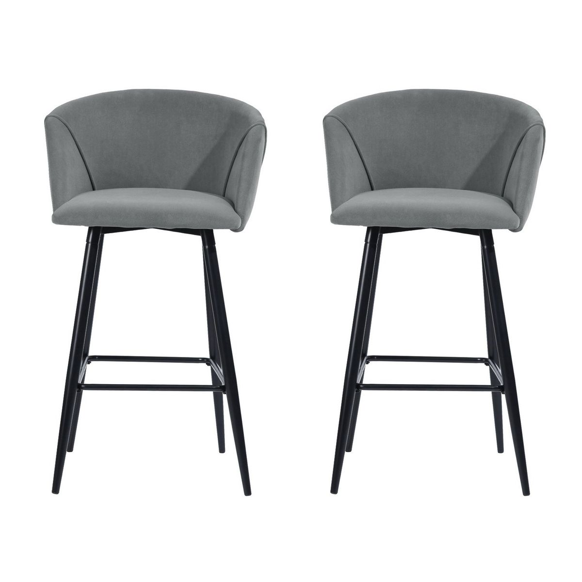 NOVAHUS - Pack 2 Pisos de Bar Modiano Gris