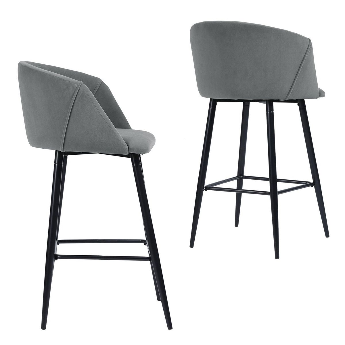 NOVAHUS - Pack 2 Pisos de Bar Modiano Gris