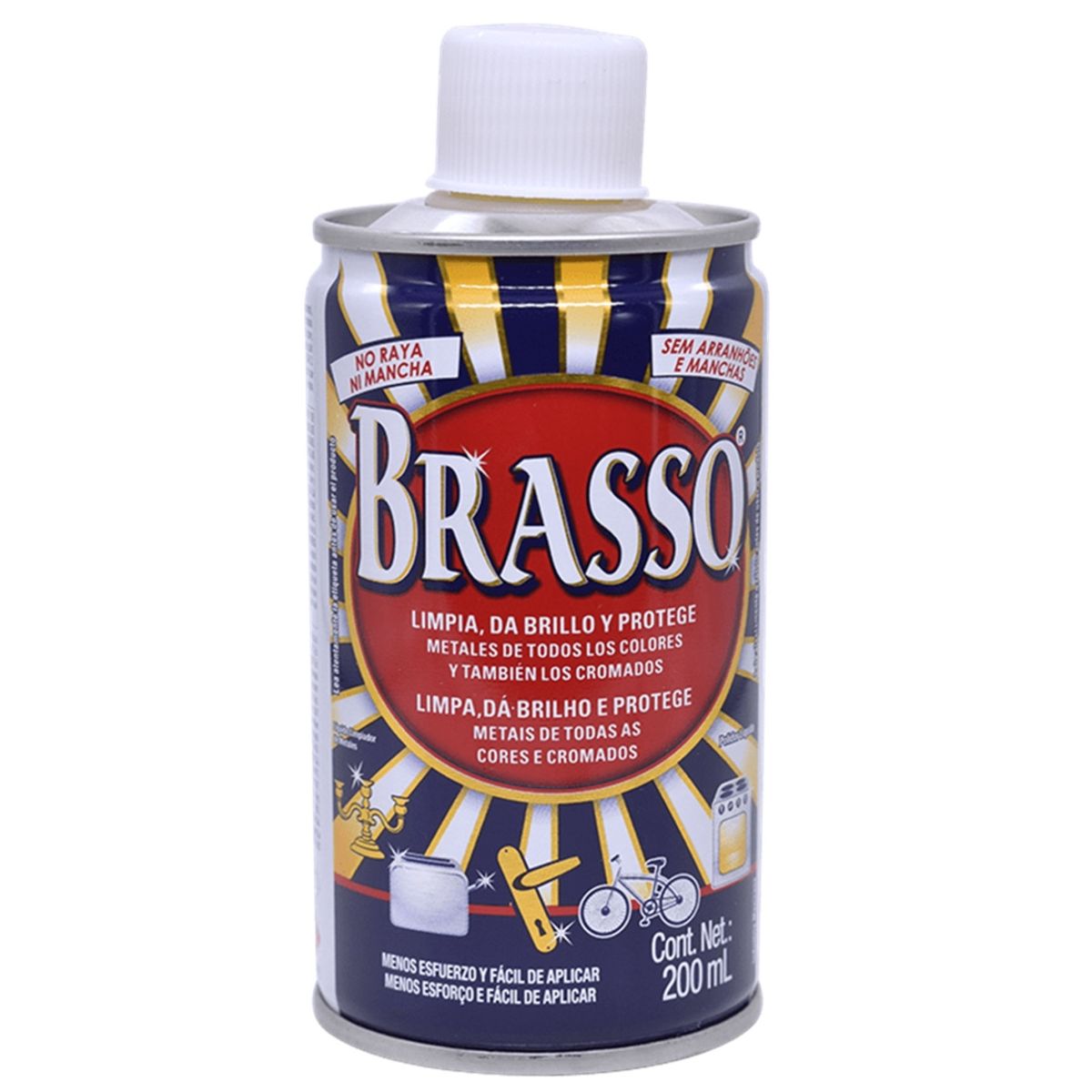 BRASSO - Limpiadores de Metales Brasso 10 x 200 ml BRASSO