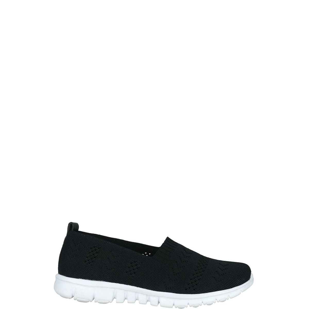 ALQUIMIA - Zapatilla Mujer Negro Morganita Alquimia