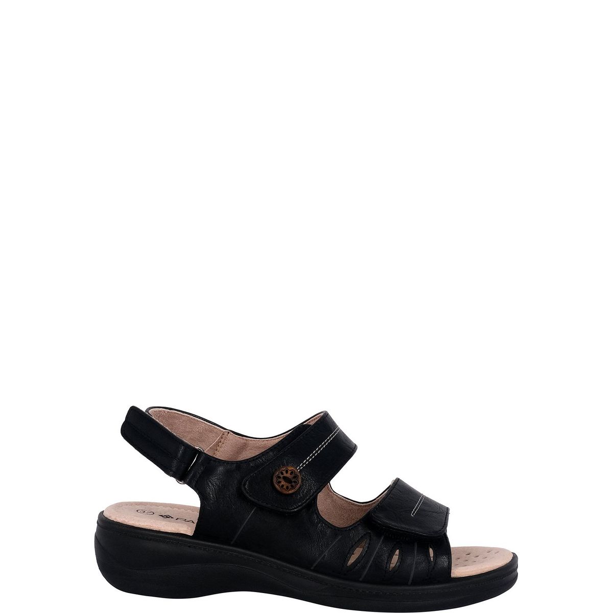 PASSER - Sandalia Mujer Negro Ginko Passer