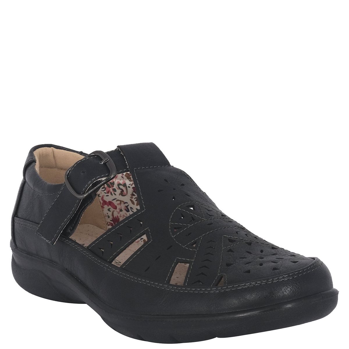 PASSER - Mocasin Mujer Negro Castor Passer