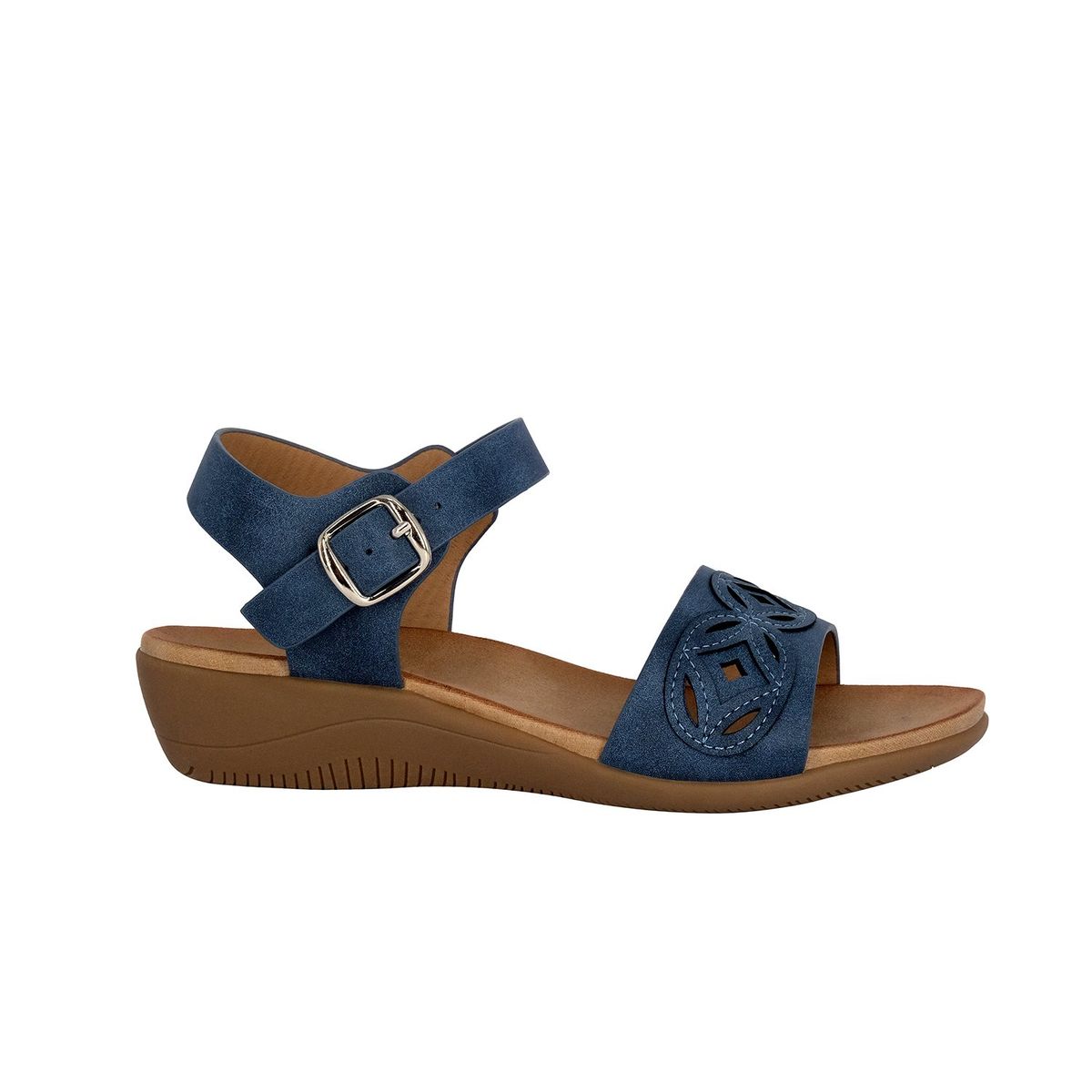 ALQUIMIA - Sandalia Mujer Azul Forest Alquimia