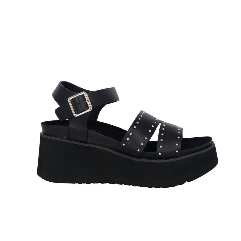 ALQUIMIA - Sandalia Plataforma Mujer Negro Gorgeous Alquimia