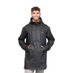 FALCONE - Chaqueta Impermeable Walking Patrol Negro Hombre