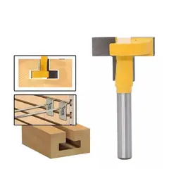 GENERICO - Fresa Madera Ranurar Panel Vástago ¼
