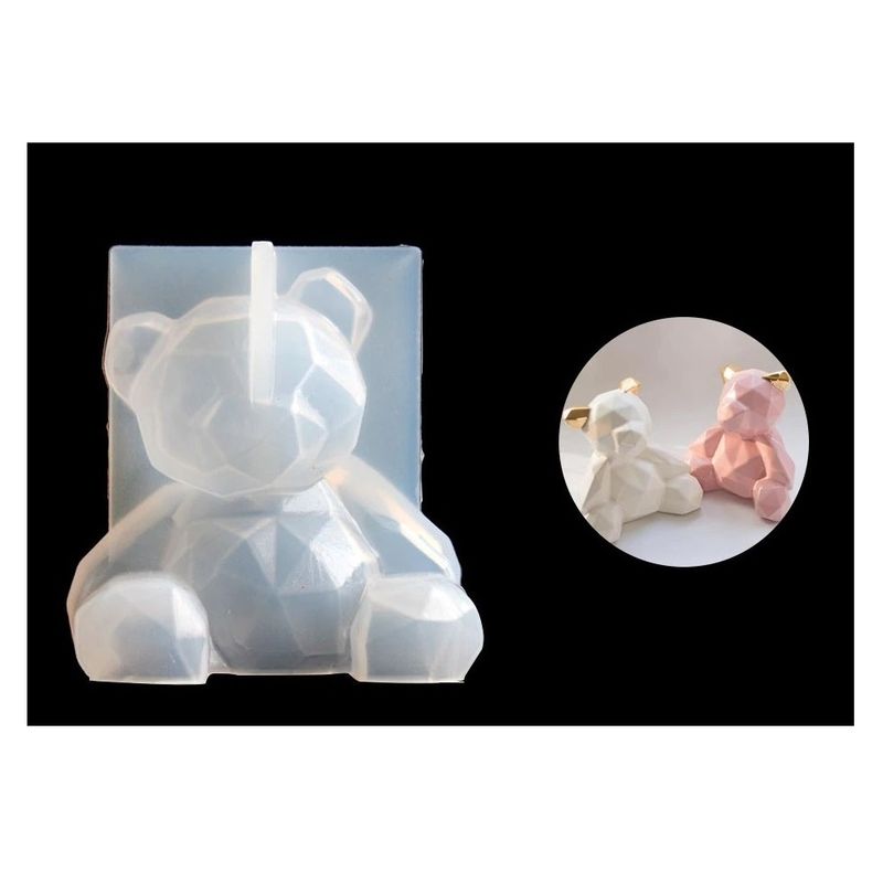 Pasteleria - Molde Silicona Oso 3d Molde Chocolate Molde Decoración Oso