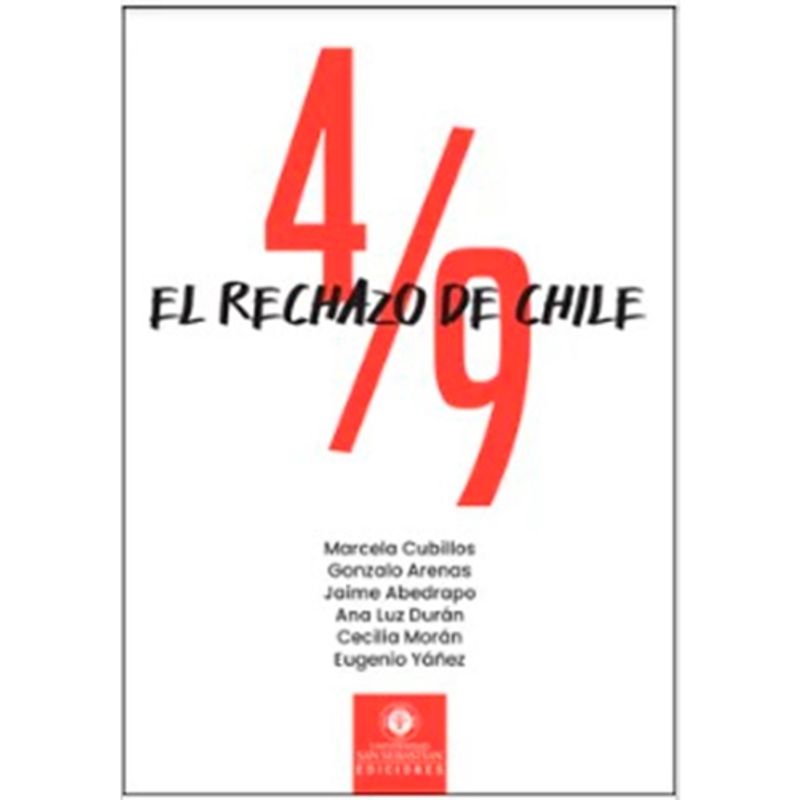 ANTARTICA LIBROS - 4/9 El Rechazo De Chile