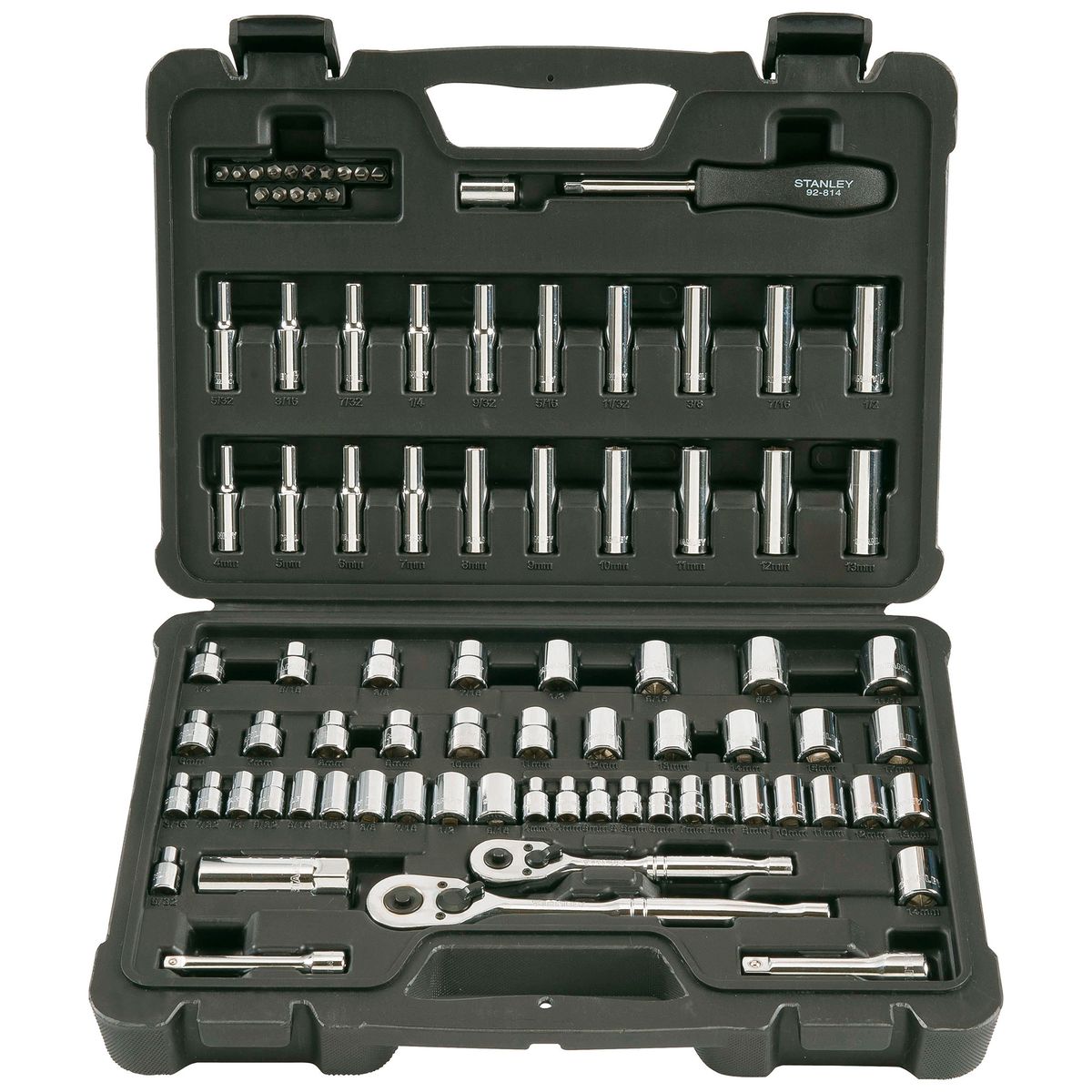 STANLEY - Juego de herramientas mecánicas 85 pzs Stanley STMT71651