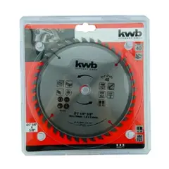 KWB - Disco Sierra Circular 7 1/4 Pulgadas 40 Dientes 586151