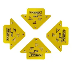 KAMASA - Escuadras Magneticas 25 Lbs Para Soldar Pack 4