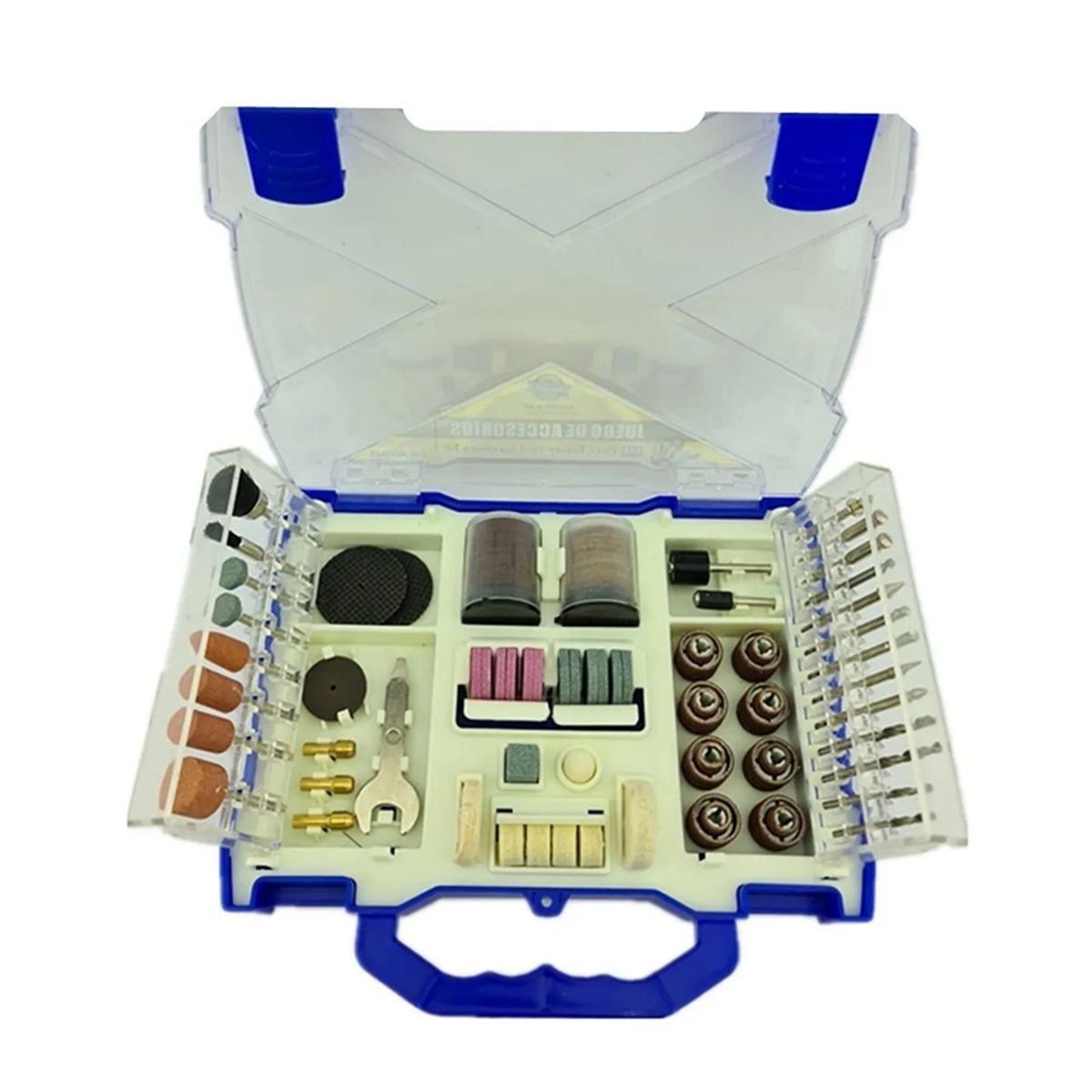 GENERICO - Kit Set Jgo De Acc. Para Minitorno Tipo Dremel 145 Piezas