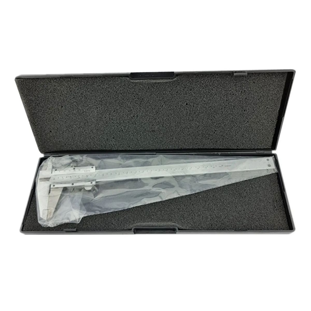 MAKAWA - Pie De Metro Vernier Análogo Con Estuche 150mm 8 Pulgadas Mk