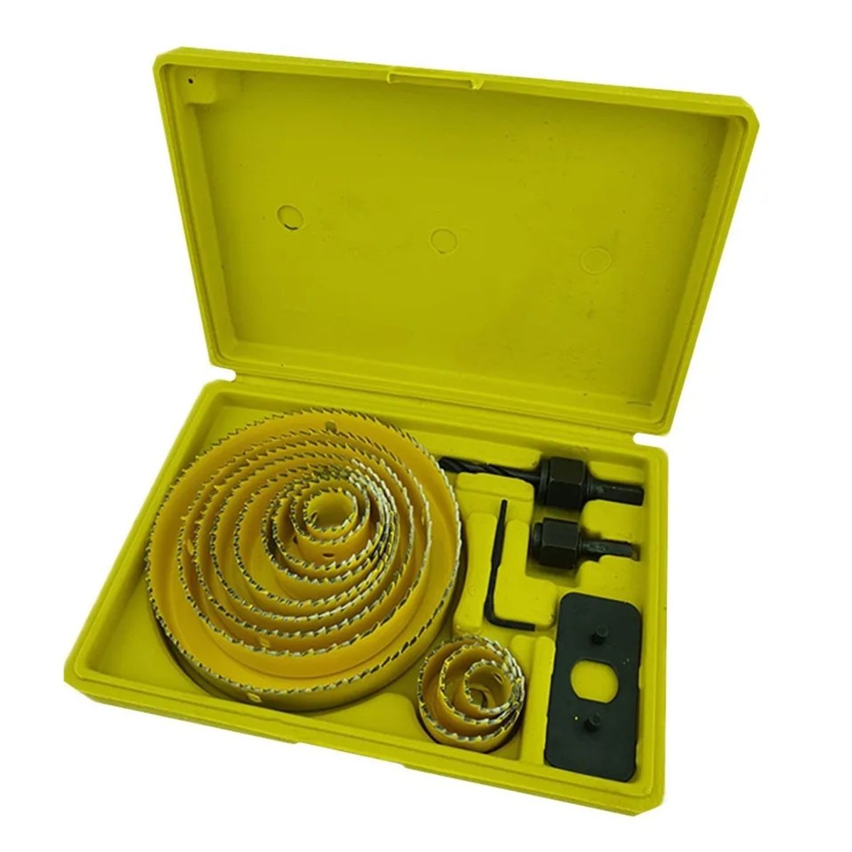 GENERICO - Juego De Hoja De Sierra Copas 16 Piezas Crownman