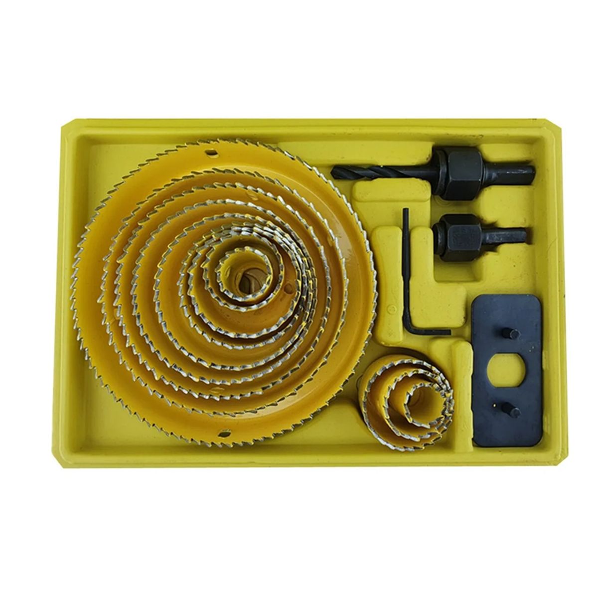 GENERICO - Juego De Hoja De Sierra Copas 16 Piezas Crownman