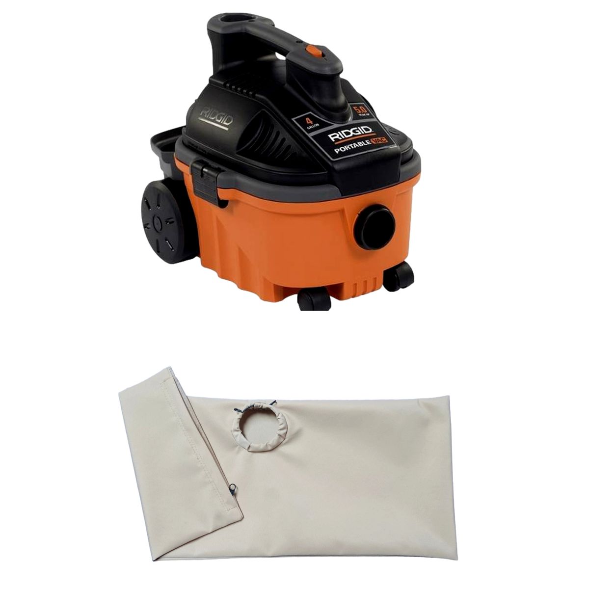 BOLPAS - Bolsa Para Aspiradora Ridgid 4070-4075