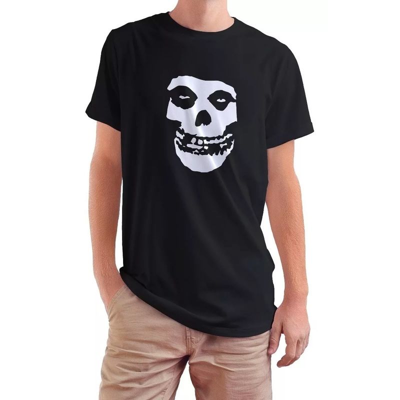 ROLY - Polera Algodón Misfits Calavera