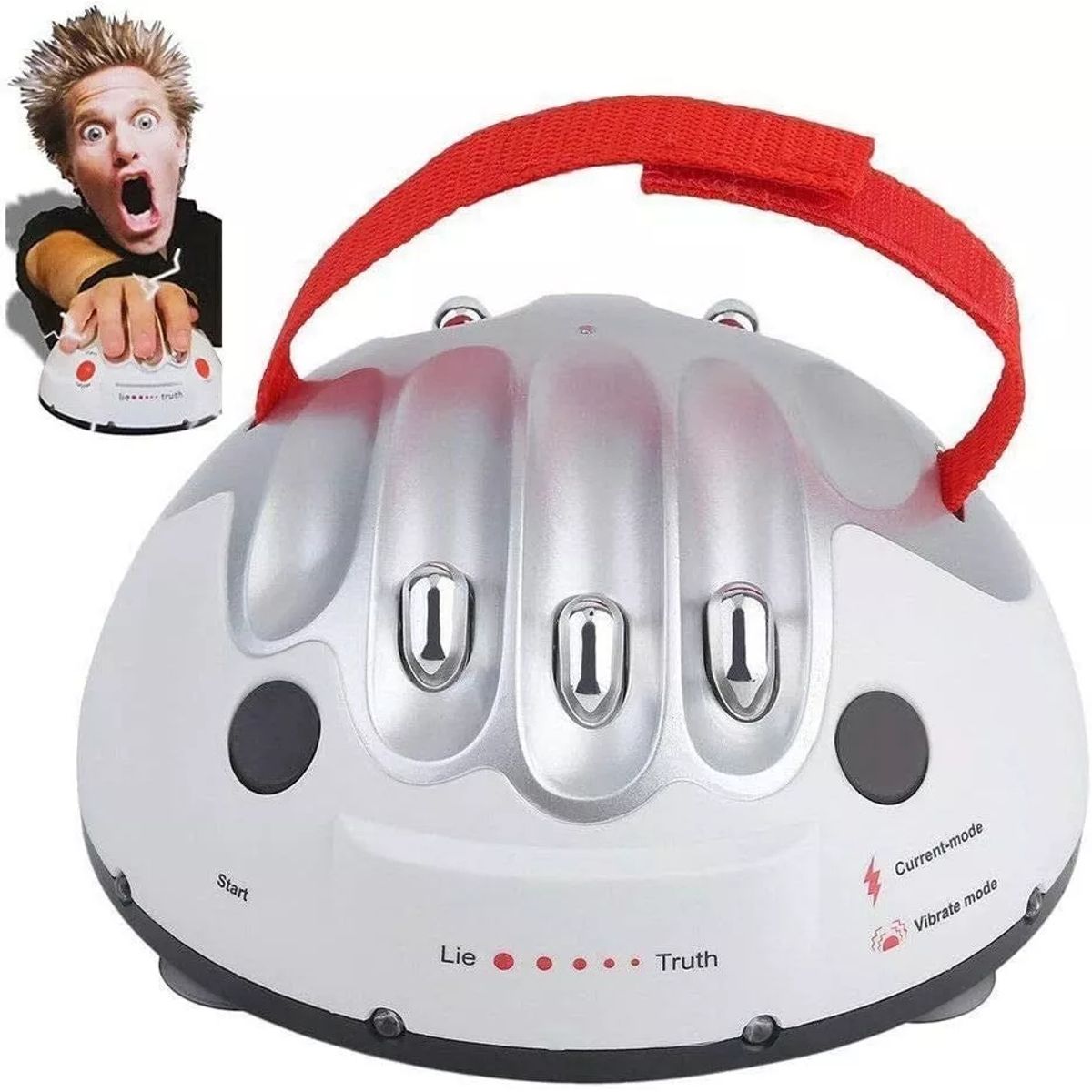 KUANGYE - Juguete De Fiesta De Mesa Ruleta Choque Detector Mentiras