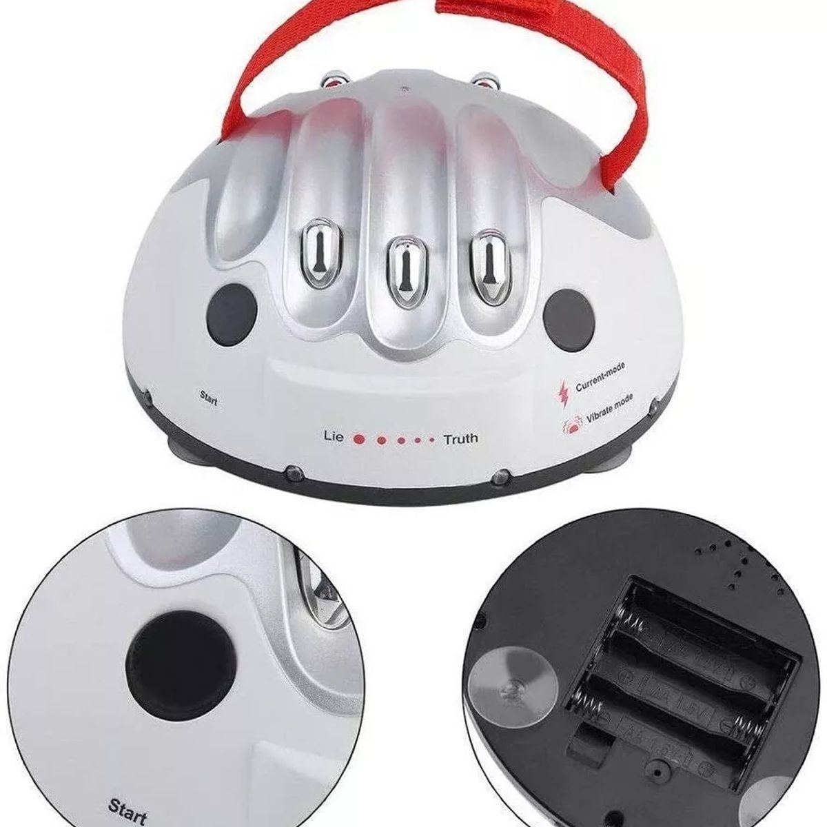 KUANGYE - Juguete De Fiesta De Mesa Ruleta Choque Detector Mentiras